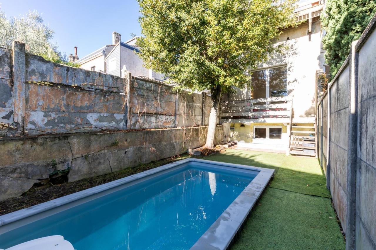 Appartement 50M2 Parfait Etat Avec Piscine Privee ボルドー エクステリア 写真